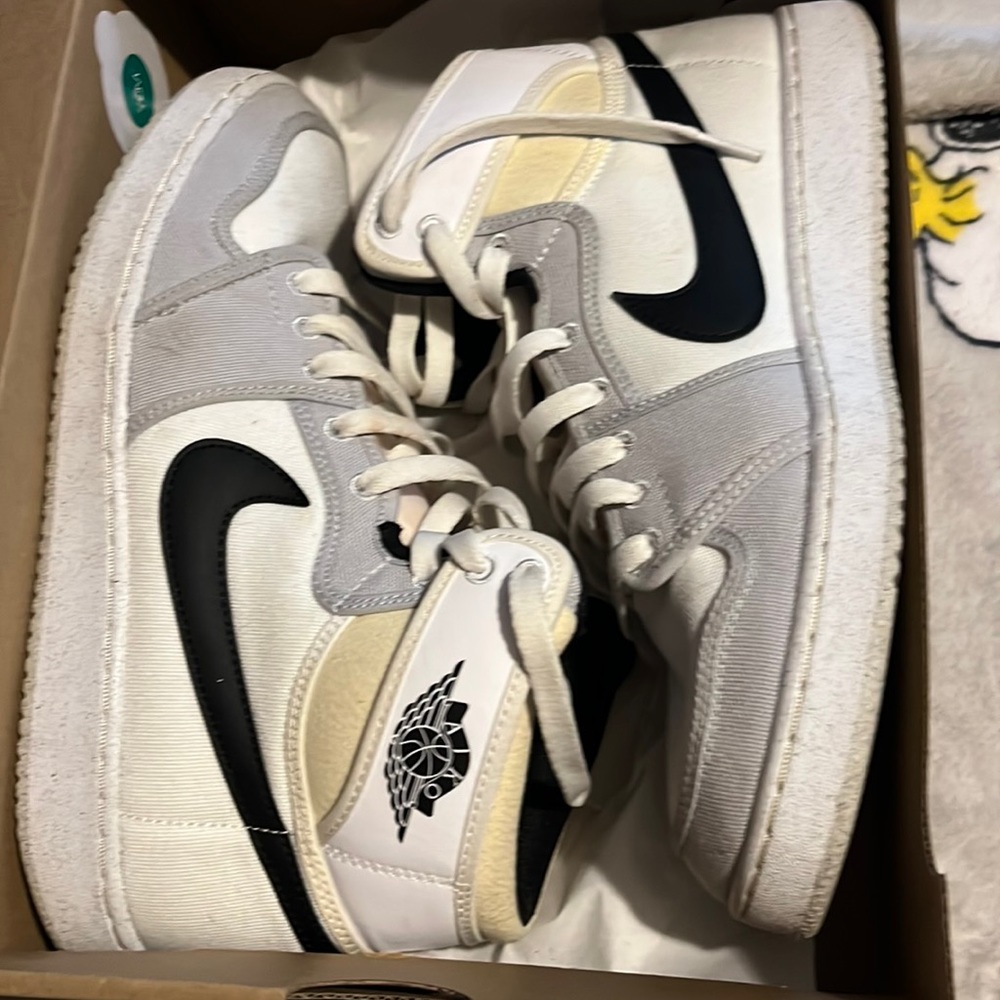 Nike air Jordan 1 KO white/gray fog